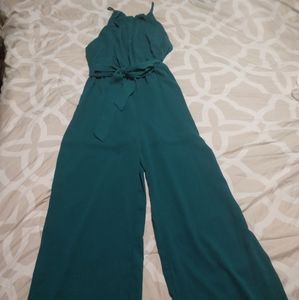 Teal Green Summer Jumpsuit